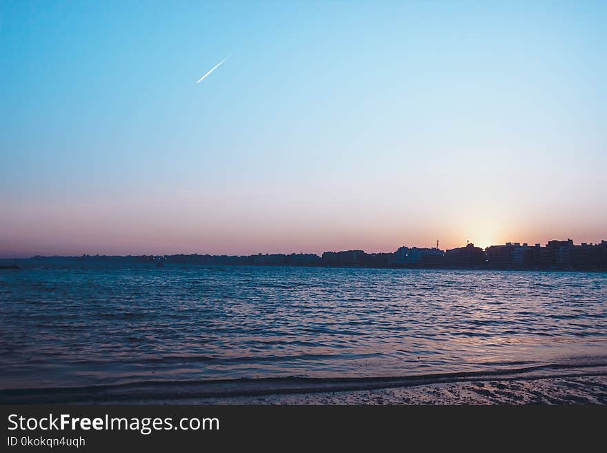 Ocean Under Blue Sky