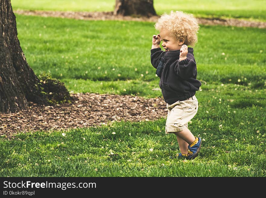 Photo Of Toddler Running