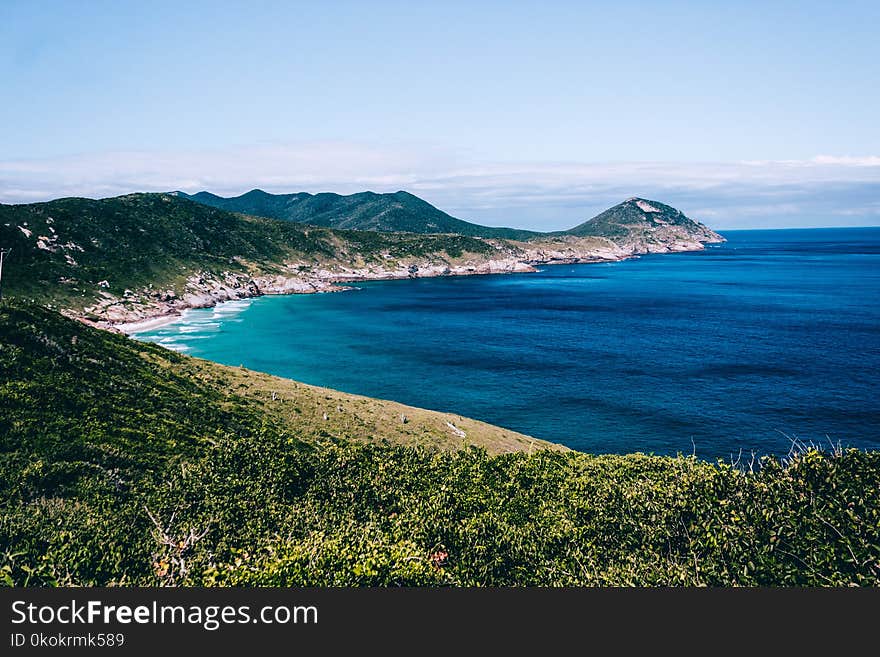 Aerial View Of Coast