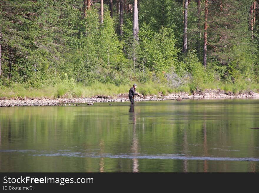 Water, River, Waterway, Reflection