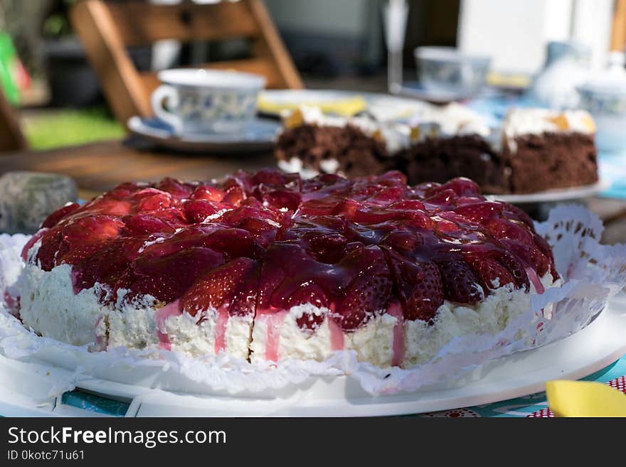 Dessert, Food, Torte, Pavlova