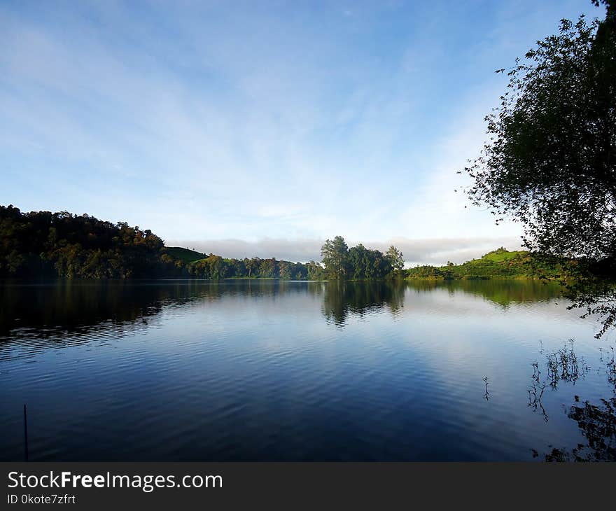 Reflection, Sky, Water, Nature