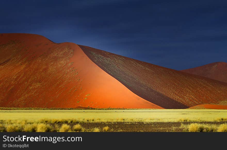 Ecosystem, Sky, Erg, Desert