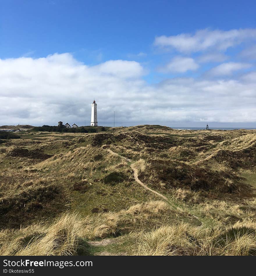 Sky, Promontory, Coast, Tower