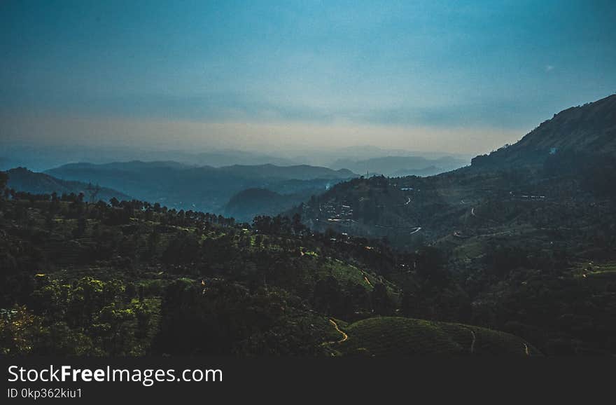 Aerial View of Mountain