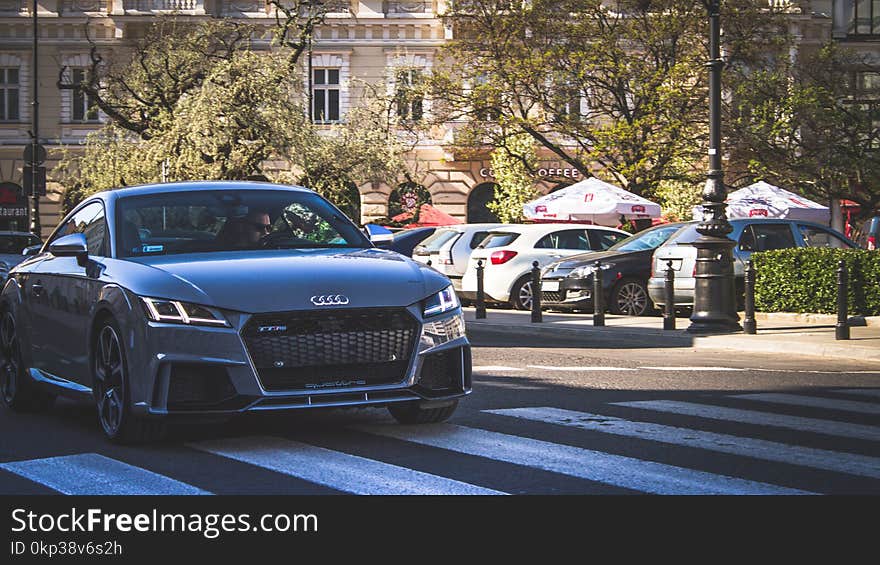 Photography of Audi On Road