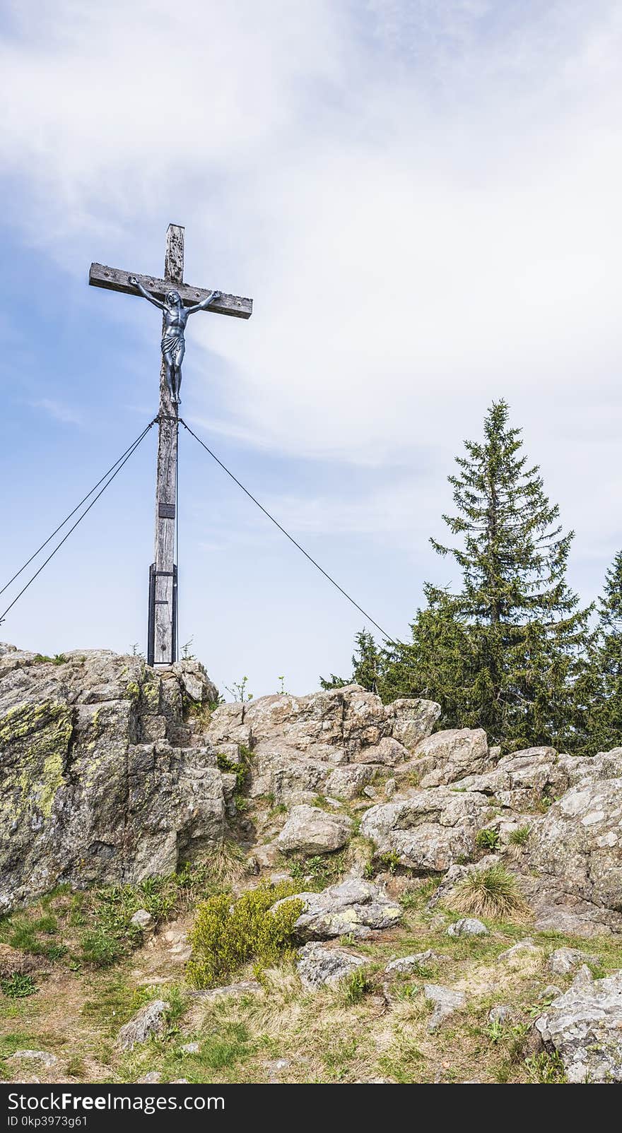 Crucifixion on Top of Stone Hill