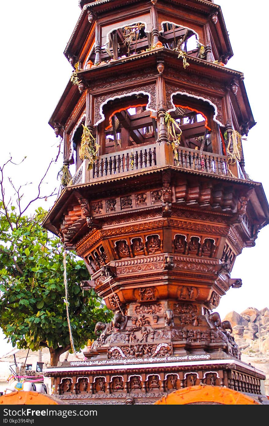 Brown Wooden Altar