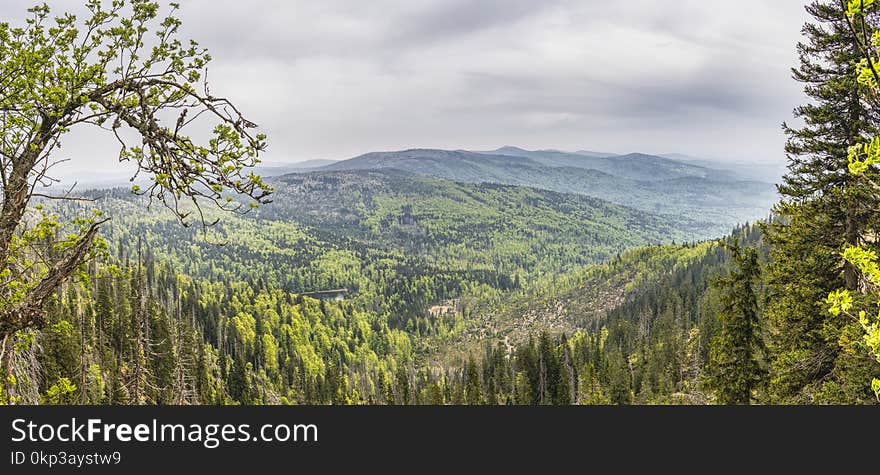 Photo of Green Trees and Mountains during Daylight