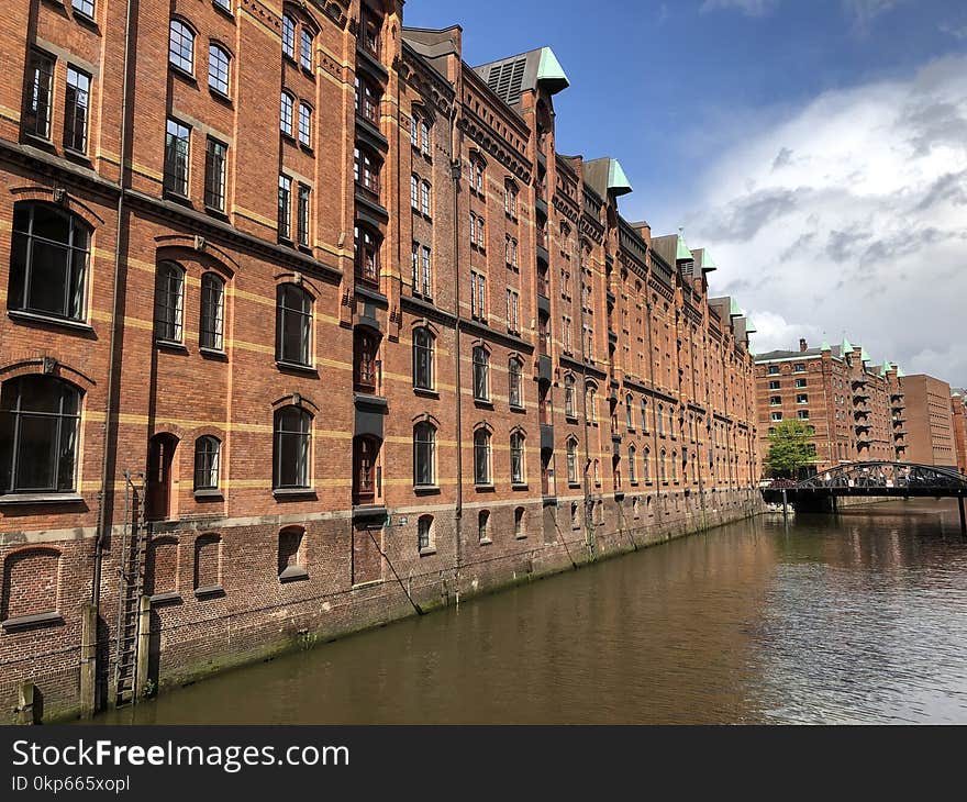 Waterway, Canal, Water, Building