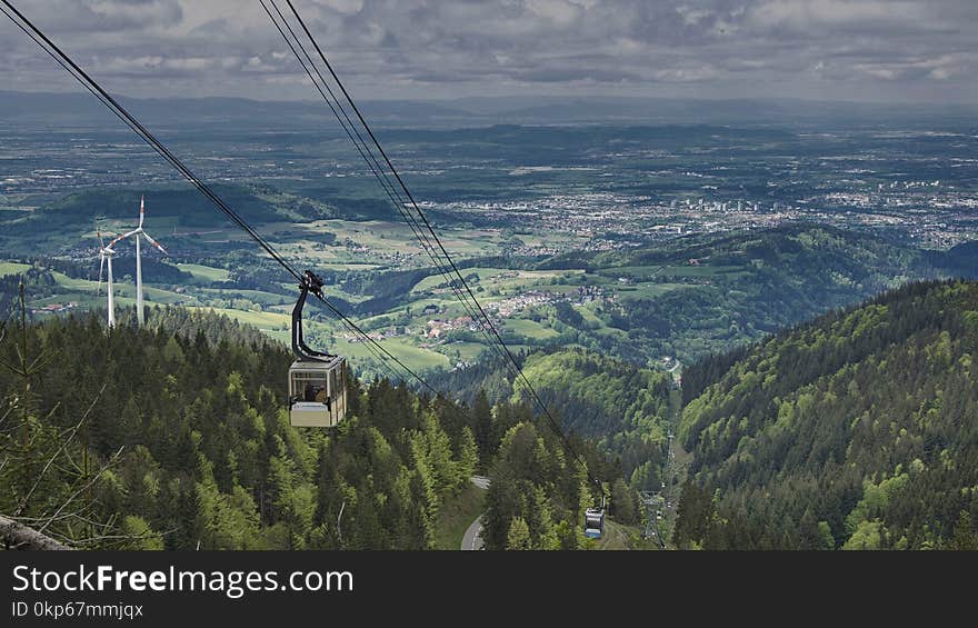 Mountainous Landforms, Mountain, Mountain Range, Sky