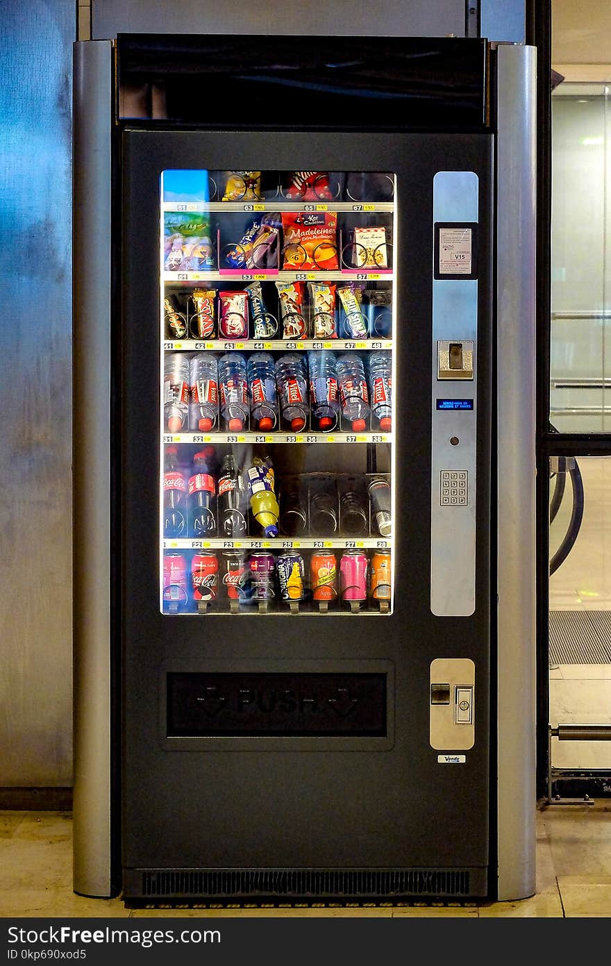 Vending Machine, Machine, Refrigerator