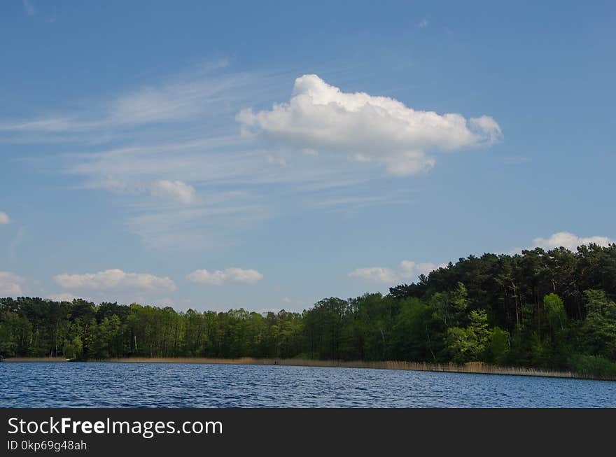 Sky, Waterway, Cloud, River