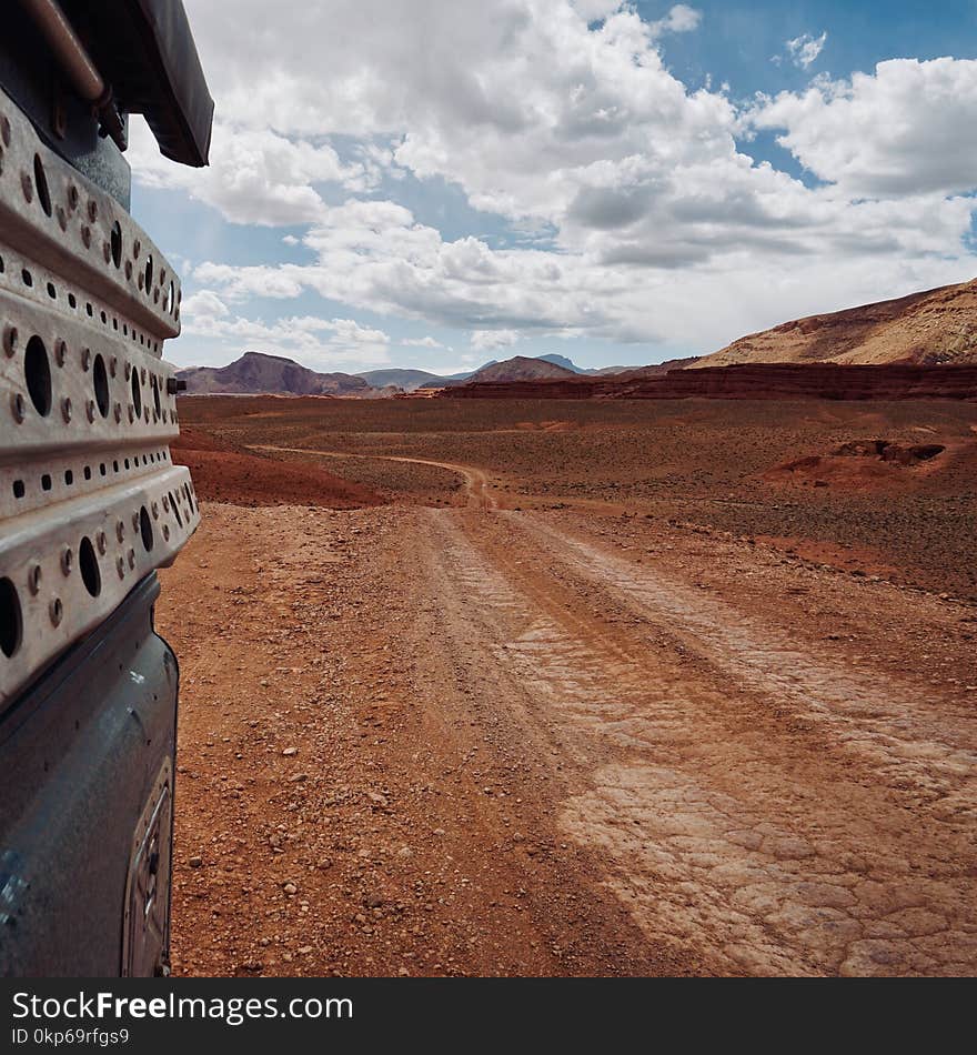 Sky, Road, Cloud, Badlands