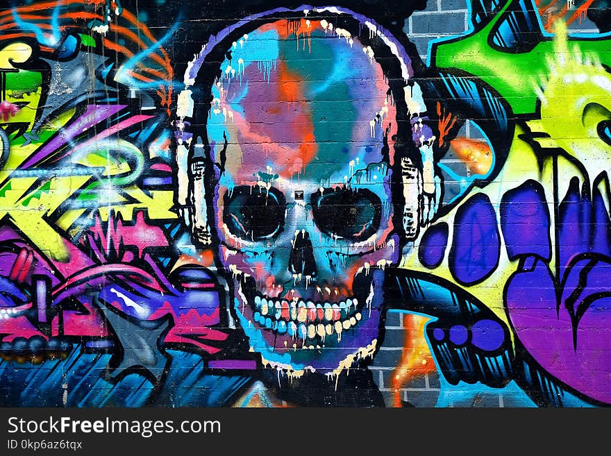 Art, Graffiti, Street Art, Psychedelic Art