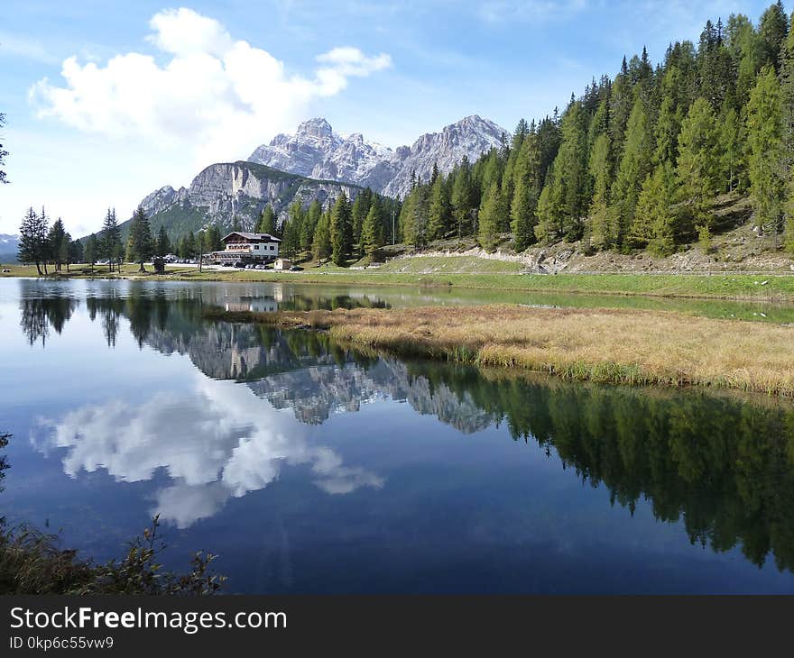 Reflection, Nature, Wilderness, Lake