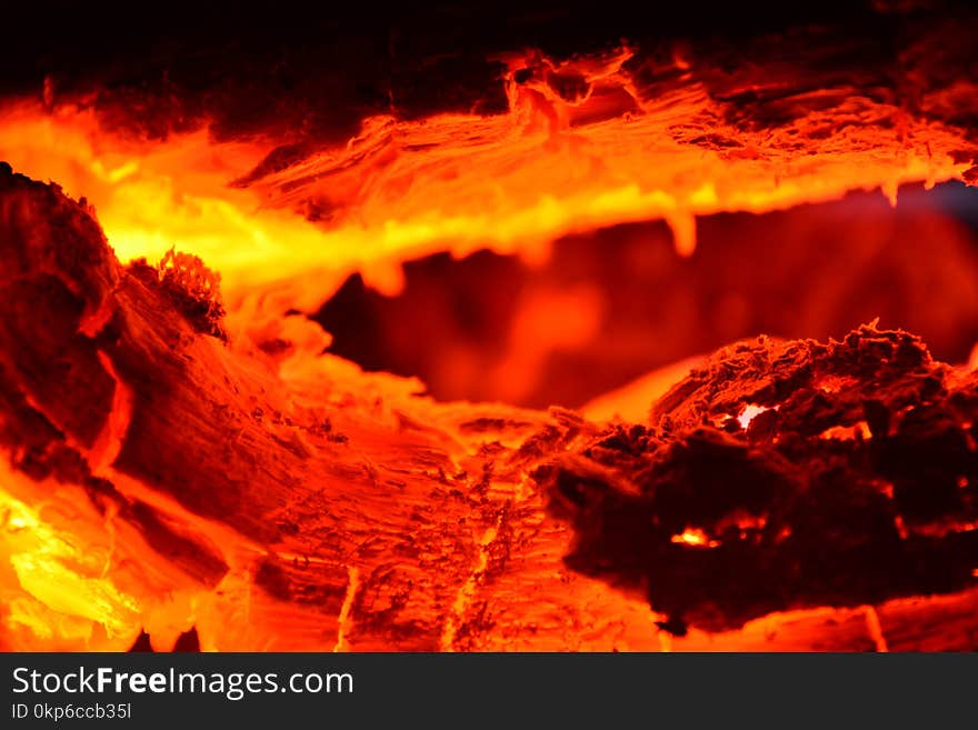 Flame, Fire, Geological Phenomenon, Heat