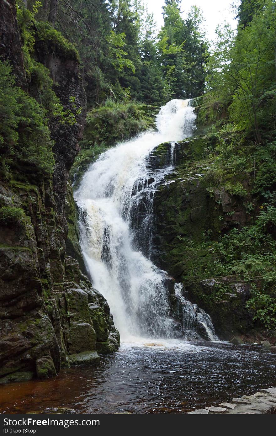 Waterfall, Nature, Nature Reserve, Body Of Water