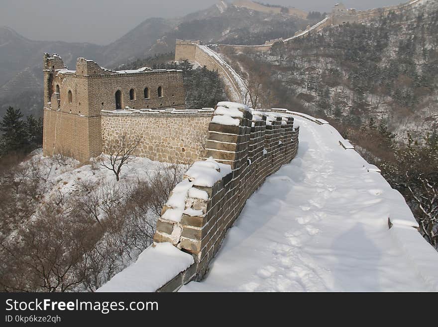 Snow, Winter, Historic Site, Freezing