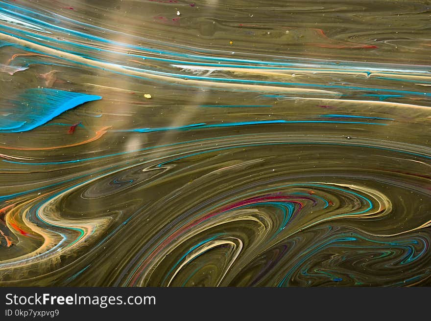 Abstract marbling art patterns as colorful background