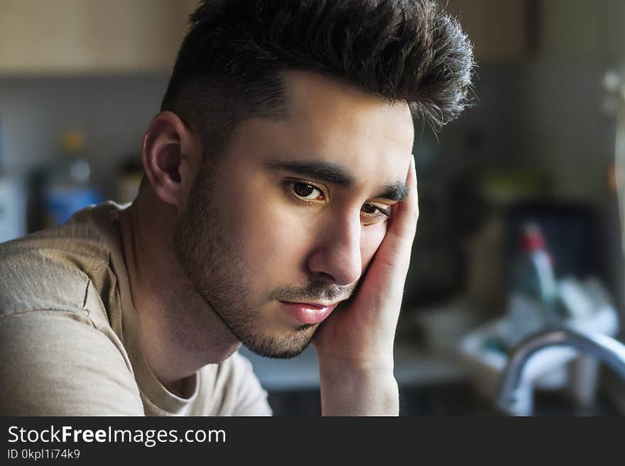 Close-Up Photography of a Man