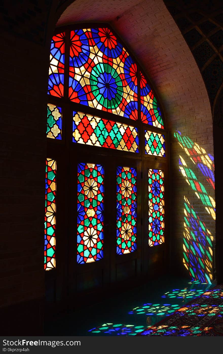 Stained Glass, Glass, Window, Light