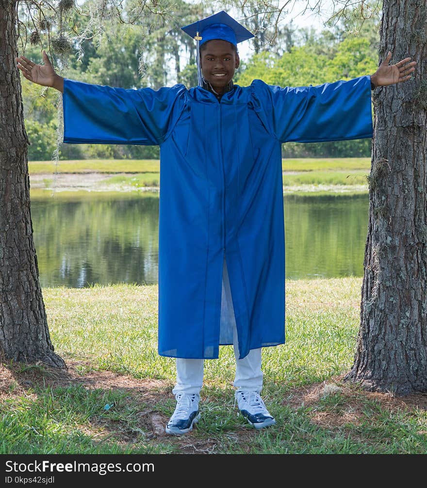 Clothing, Academic Dress, Outerwear, Grass