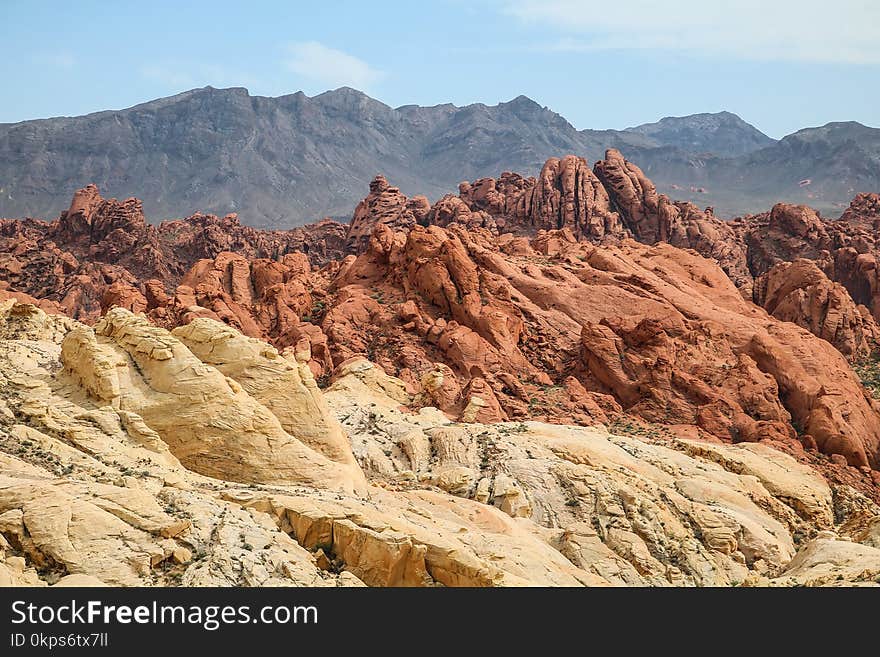 Badlands, Mountainous Landforms, Rock, Wilderness