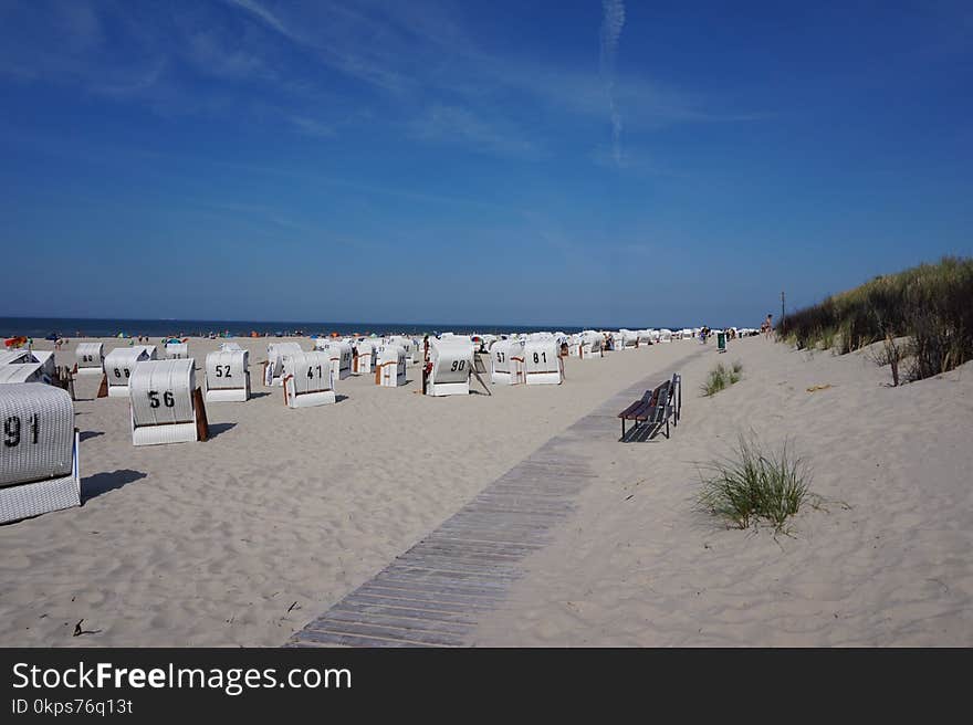 Beach, Shore, Sky, Sea