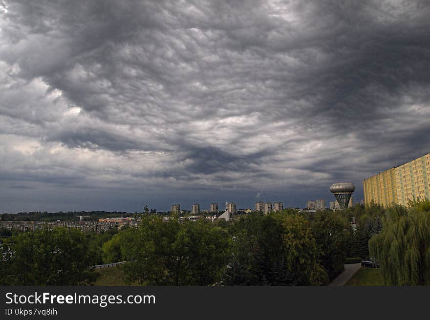 Cloud, Sky, Residential Area, Daytime