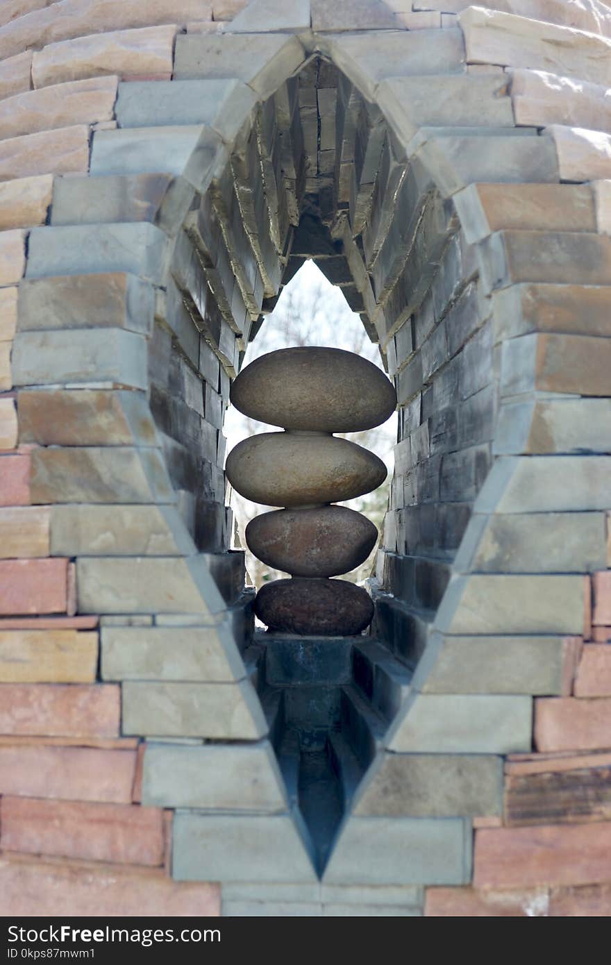 Wall, Sculpture, Symmetry, Arch