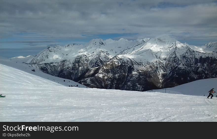 Piste, Mountain Range, Ridge, Mountainous Landforms