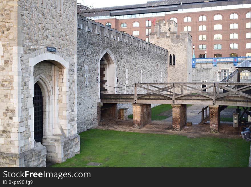 Medieval Architecture, Bridge, Aqueduct, Building