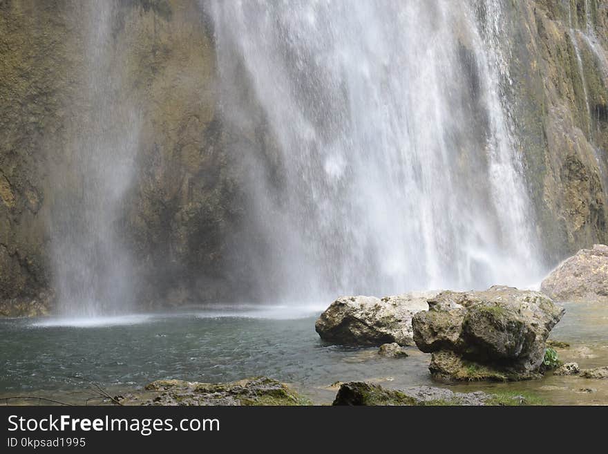 Waterfall, Water, Nature, Body Of Water