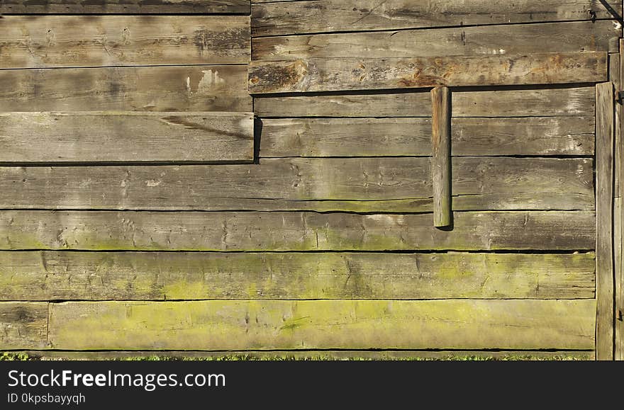 Wall, Wood, Wood Stain, Plank