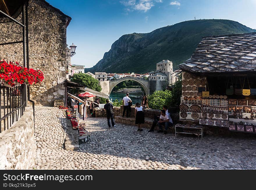 Photography of Village Near Mountain