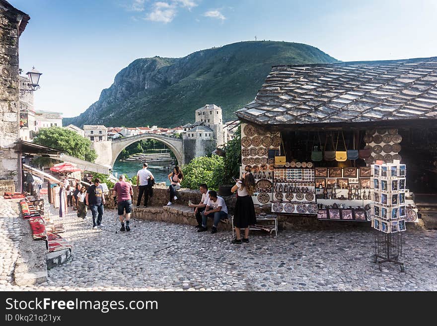 Photography of Village Near Mountain