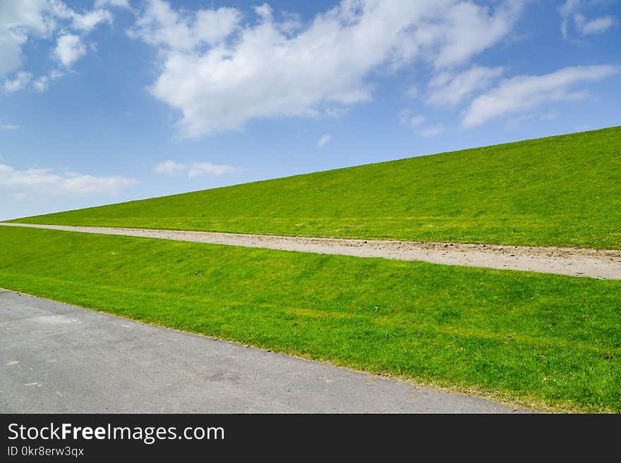 Landscape Photo of Green Grass Field