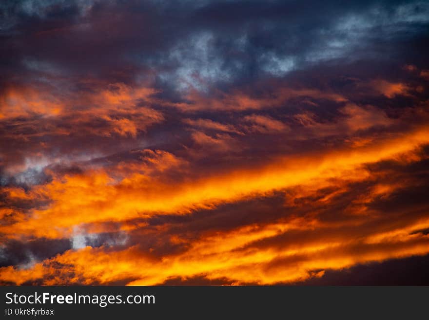 Golden Hour Clouds