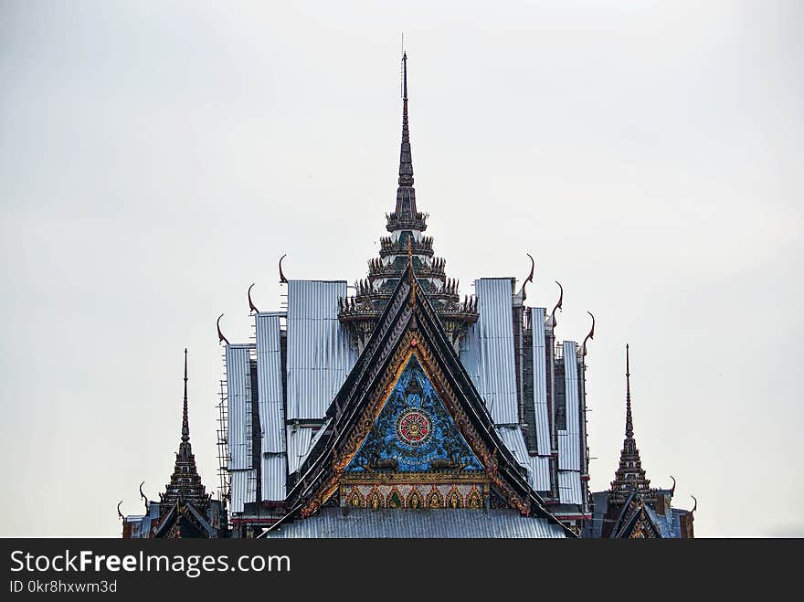 Landscape Photography of Building Top