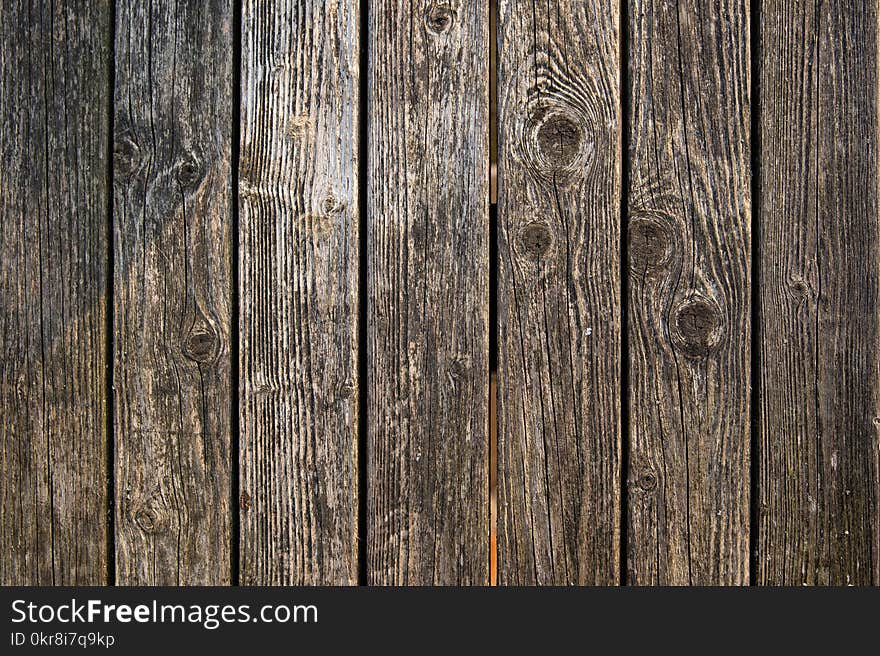 Brown Wood Plank Closeup Photo