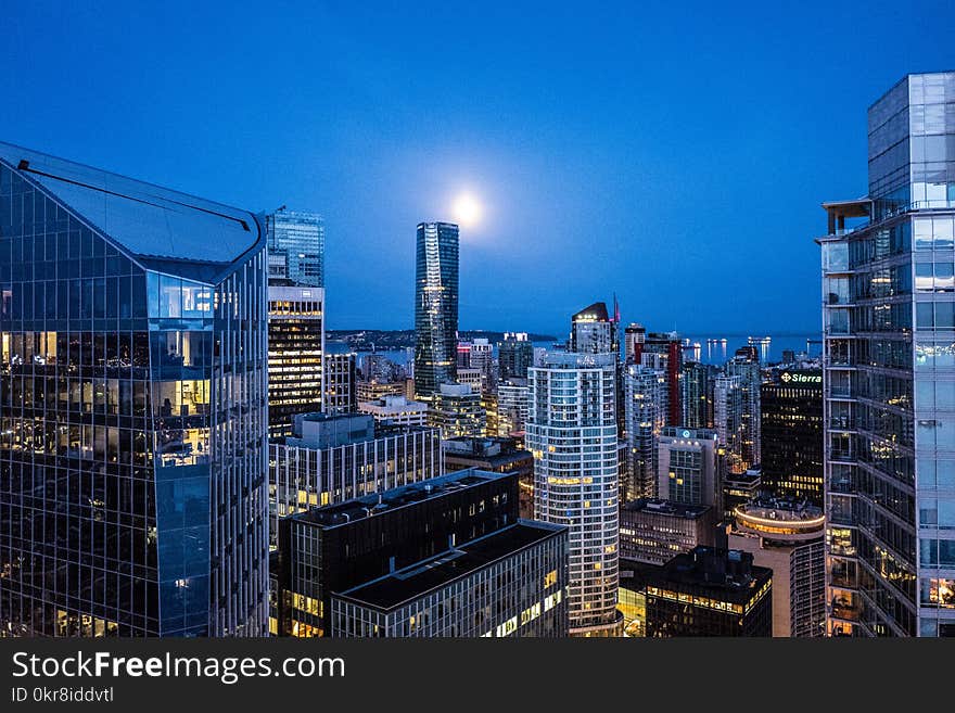 Photography of Buildings During Night Time