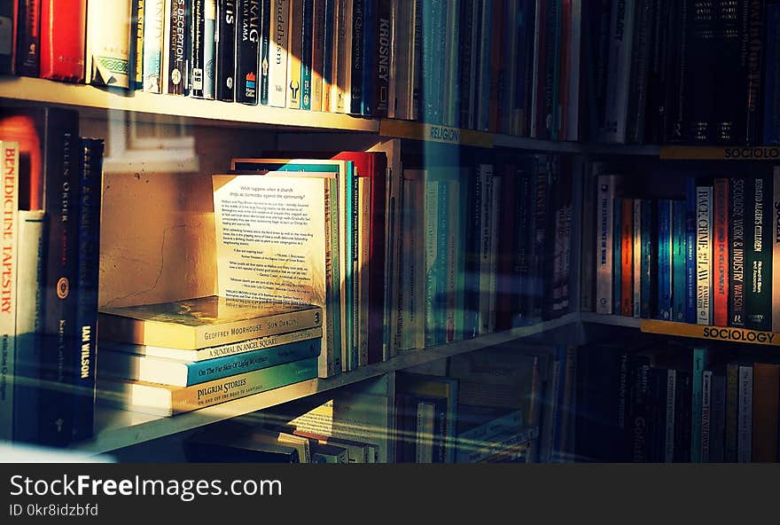 Photography of Books On Bookshelf