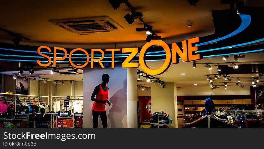 Sport Zone Signage