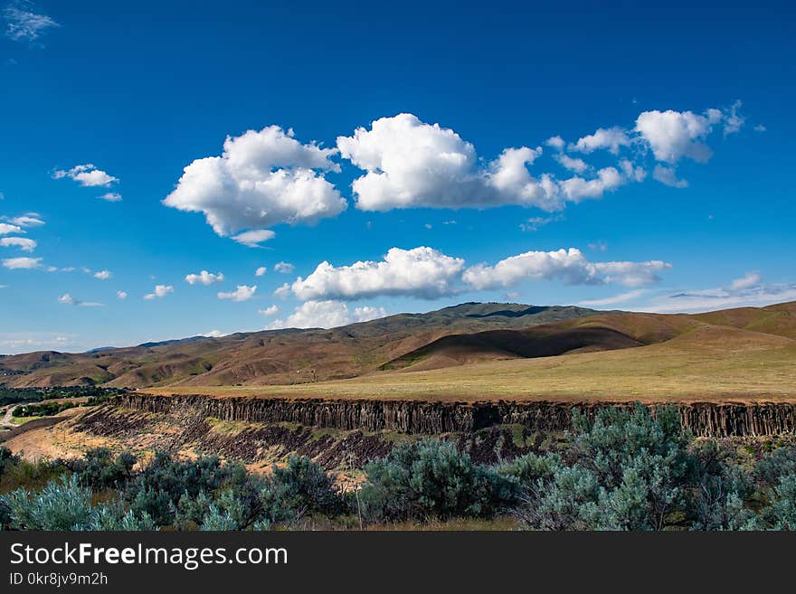 Clouds over Landscape