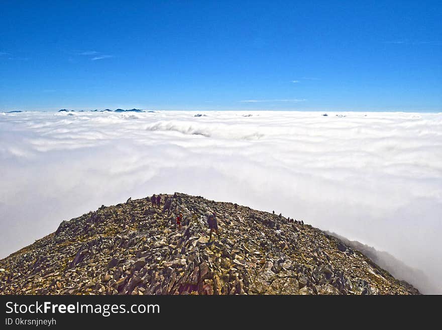 White Clouds Under Blue Sky at Daytime