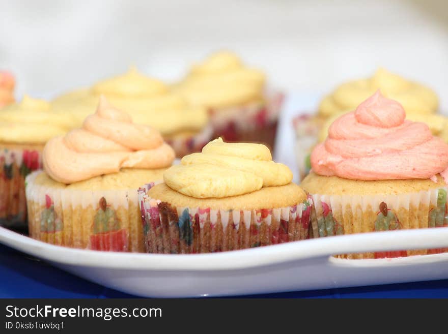 Photography of Cupcakes on Tray