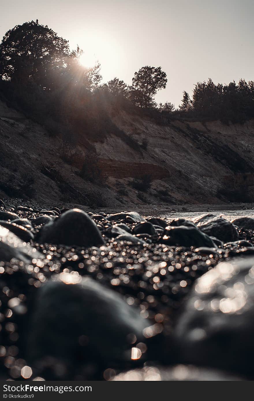 Photo Of Mountain Near Body Of Water