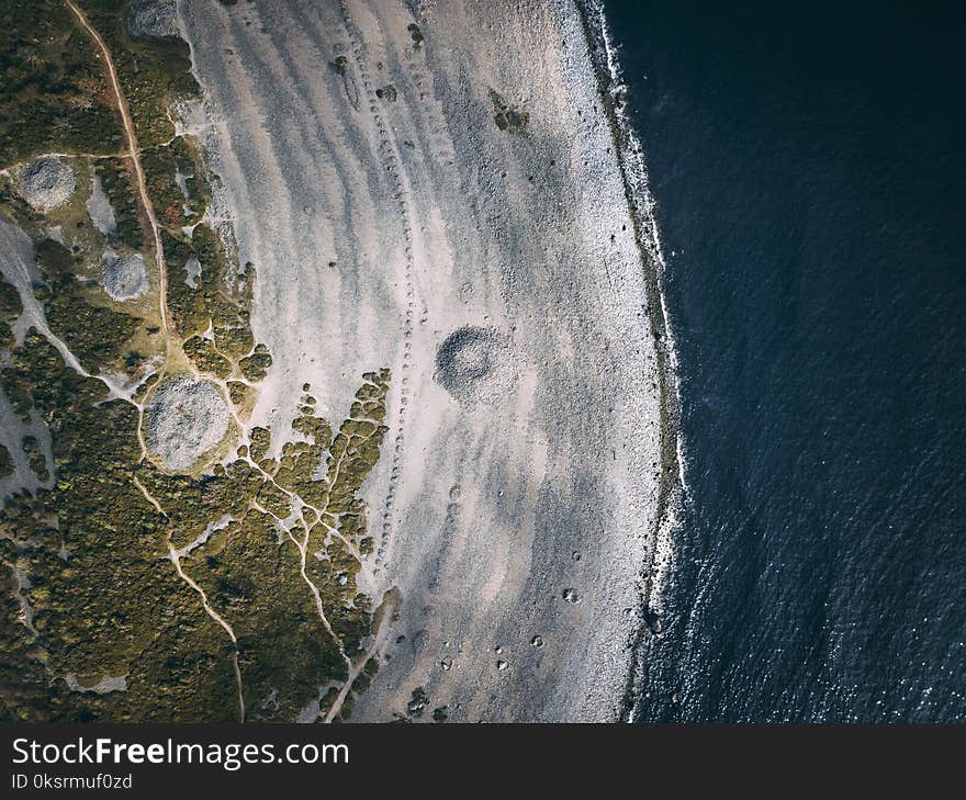 Areal Photography of Island at Daytime