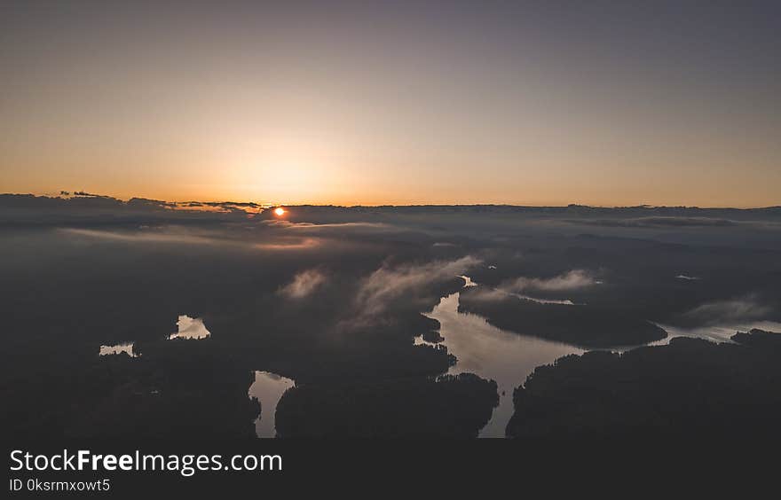 Sea of Clouds during Sunset